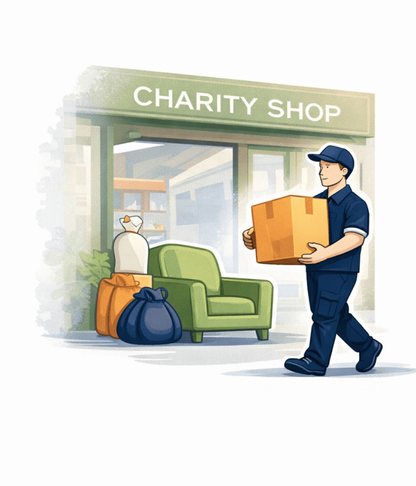 Charity removals service London - Affordable Man and Van